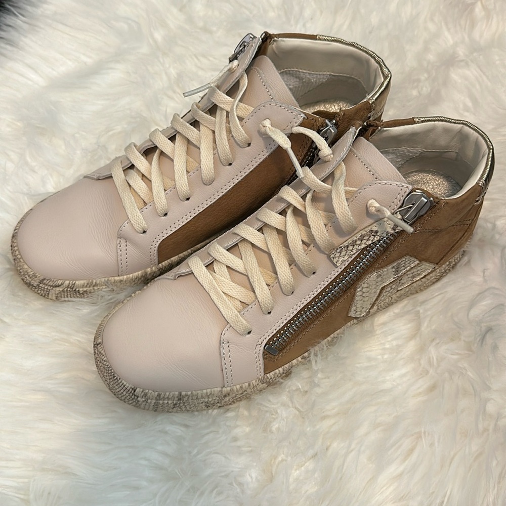 Dolce Vita Snakeskin Sneakers